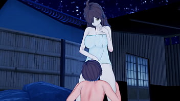 KonoSuba: Kazuma Finds Wiz at The Hot Springs
